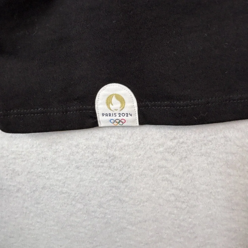 Olympic Games Official Licensed Tee Paris 2024 Shirt Mens XL Black  NWOT